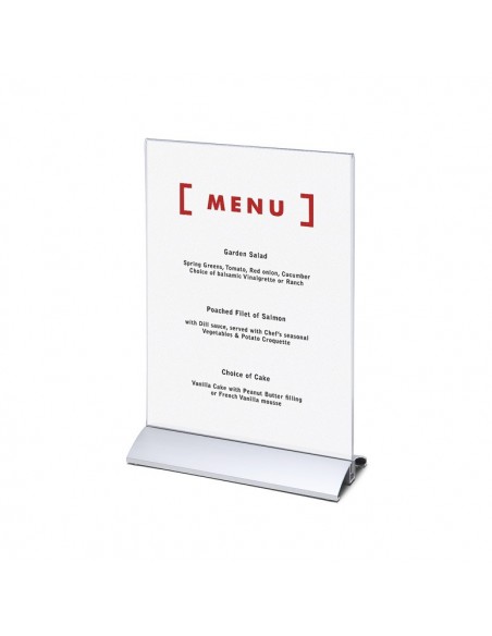 Uchwyt na kartę MENU A4 pionowy