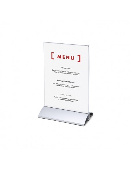 Uchwyt na kartę MENU A5 pionowy